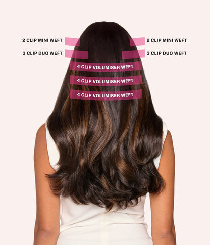 Beauty Works Barely There Clip ins - Arabia Doll