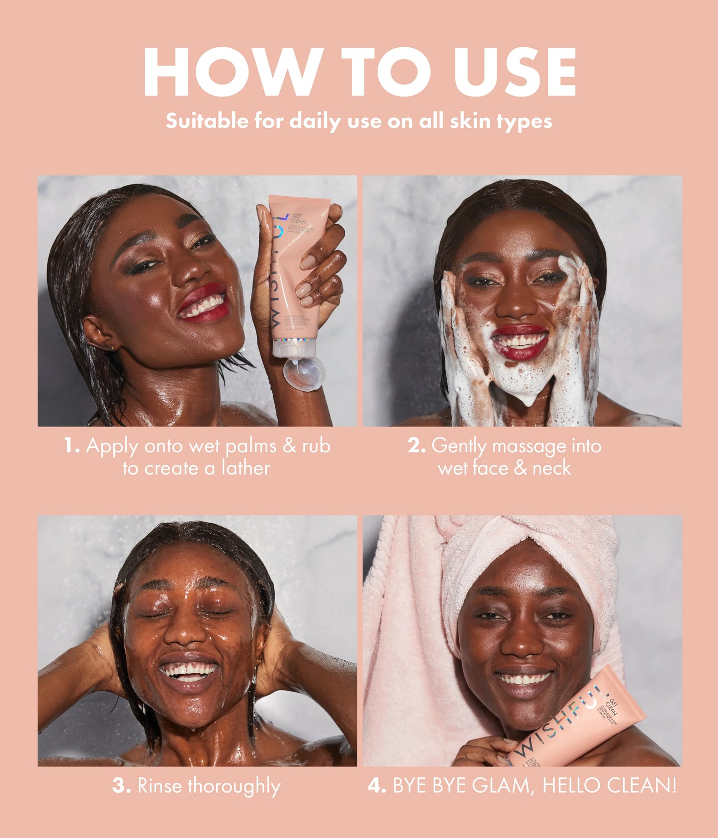 Get Clean 2% PHA & Sea Moss Gentle Foaming Cleanser