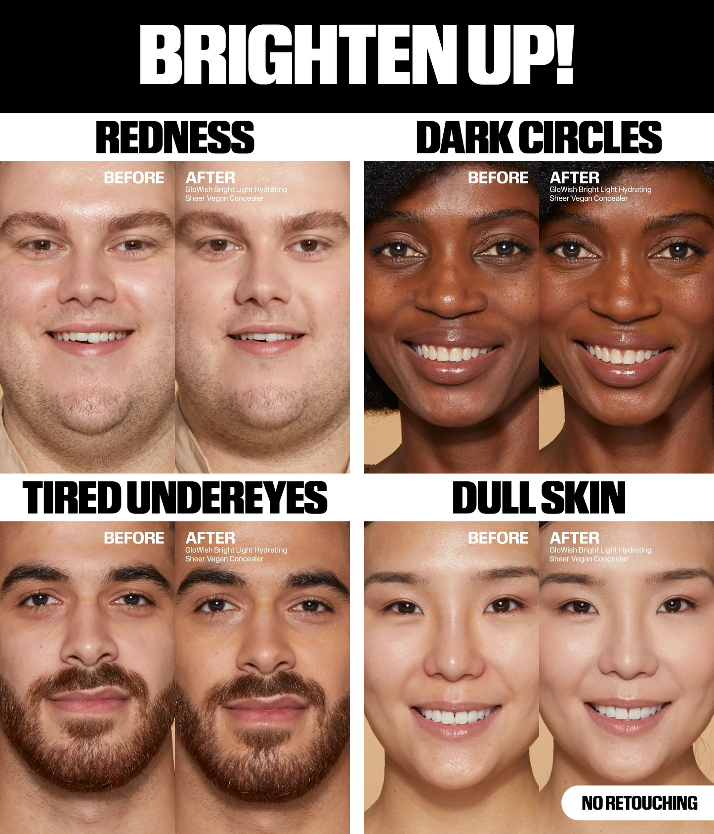 GloWish Bright Light Hydrating Sheer Vegan Concealer