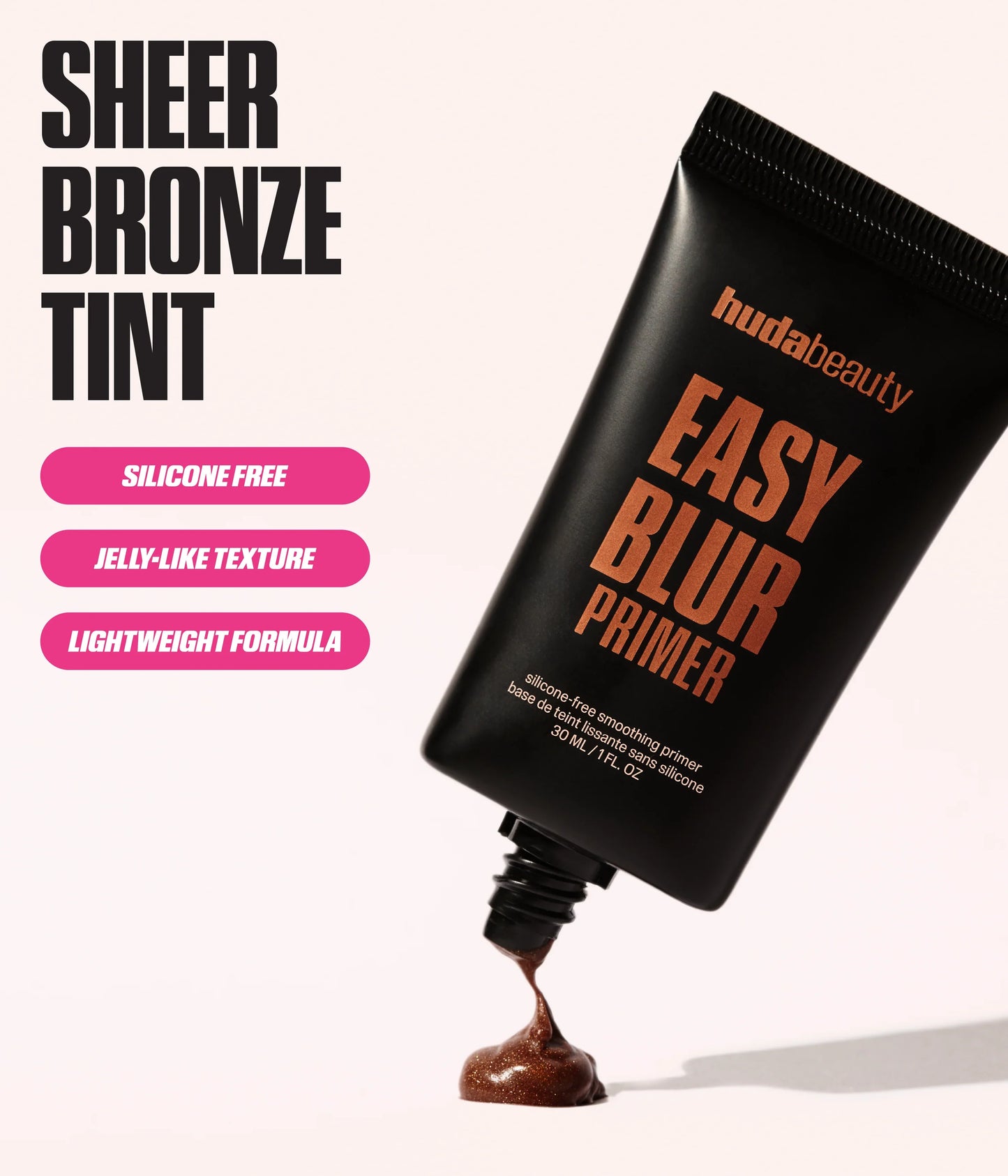 Mini Easy Blur Silicone-Free Smoothing Primer Bronze Fudge