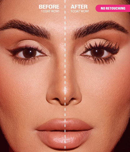 Huda Beauty 1 Coat WOW! Extra Volumizing and Lifting Mascara Mini
